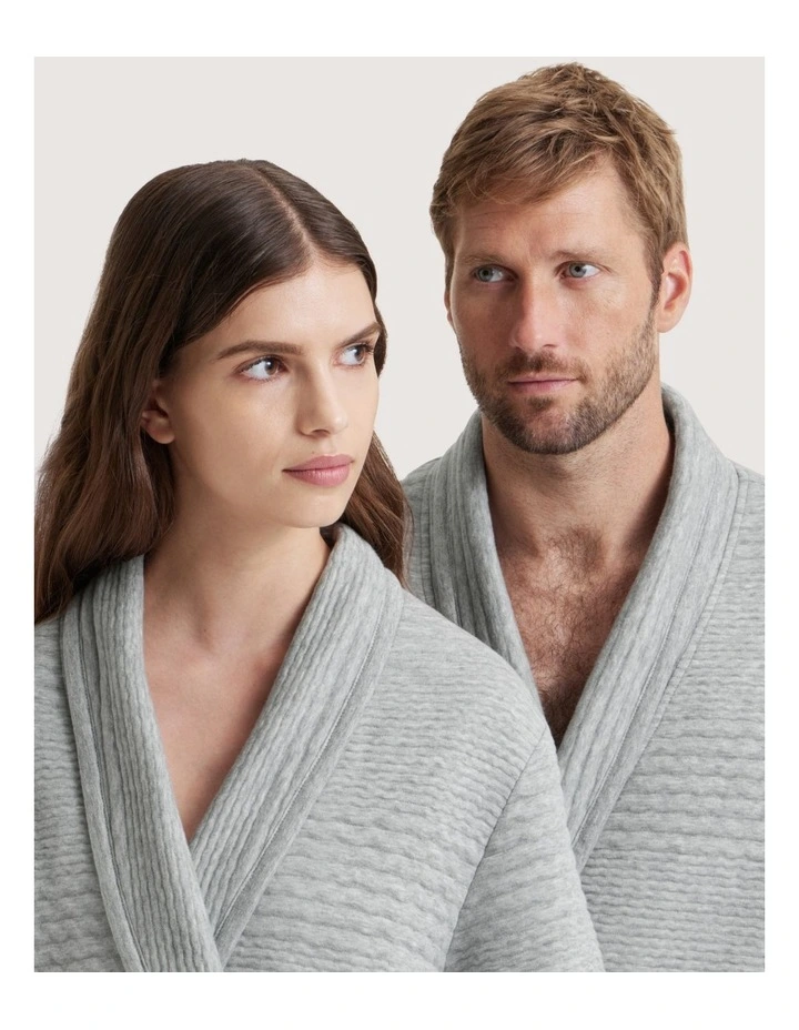 Winther Robe in Grey image 3