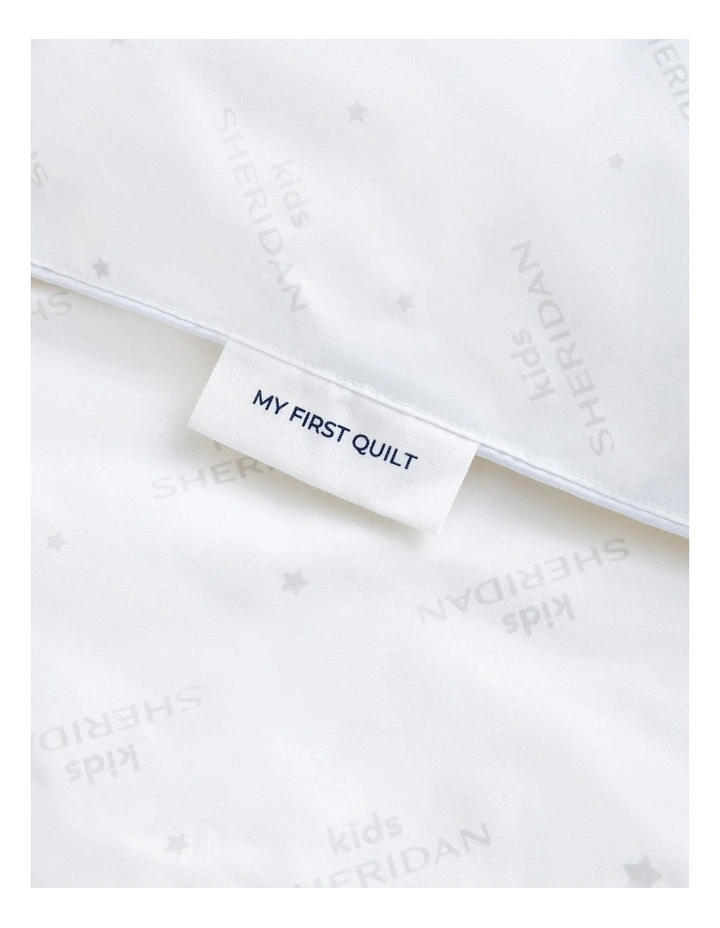 My First Quilt in Pure White image 2