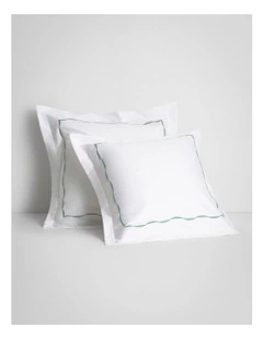 Belgrave Tailored European Pillowcase in Rain