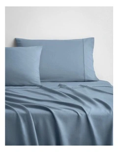 Flannelette Sheet Set in Blue Frost