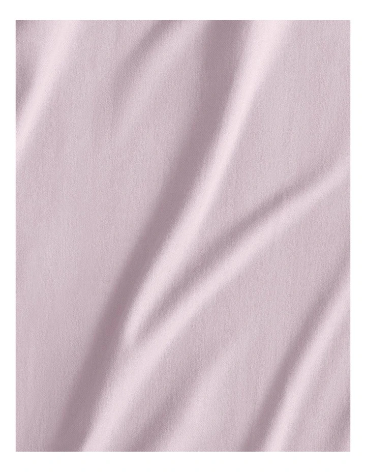 Flannelette Sheet Set in Lilac Mist image 3