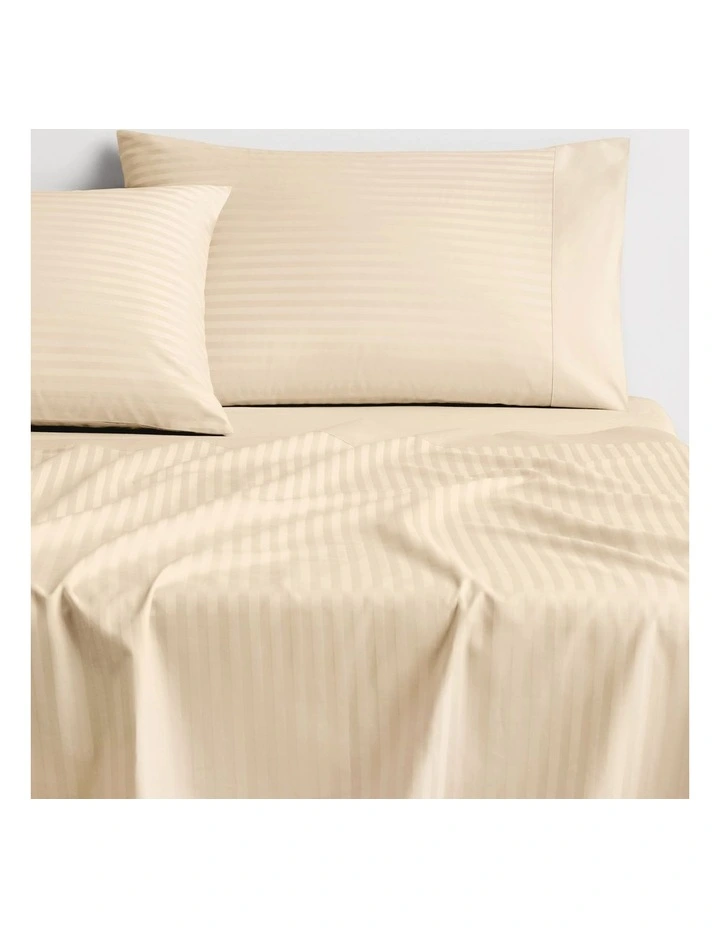 1200TC Millennia Pillowcase Pair in Champagne image 4