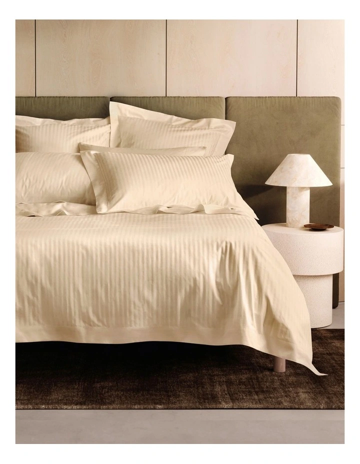 Millennia Quilt Cover 1200TC in Beige image 1