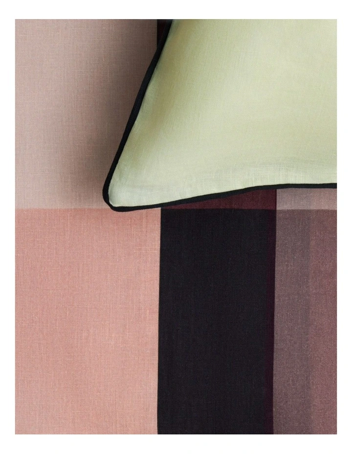 Abbotson European Flax Linen Abstract Pillowcase Pair image 2