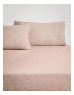 Abbotson European Flax Linen Fitted Sheet