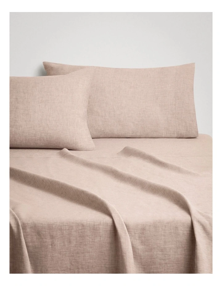 Abbotson European Flax Linen Pillowcase Pair image 4