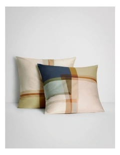 Allbrook European Pillowcase Pair in Ink