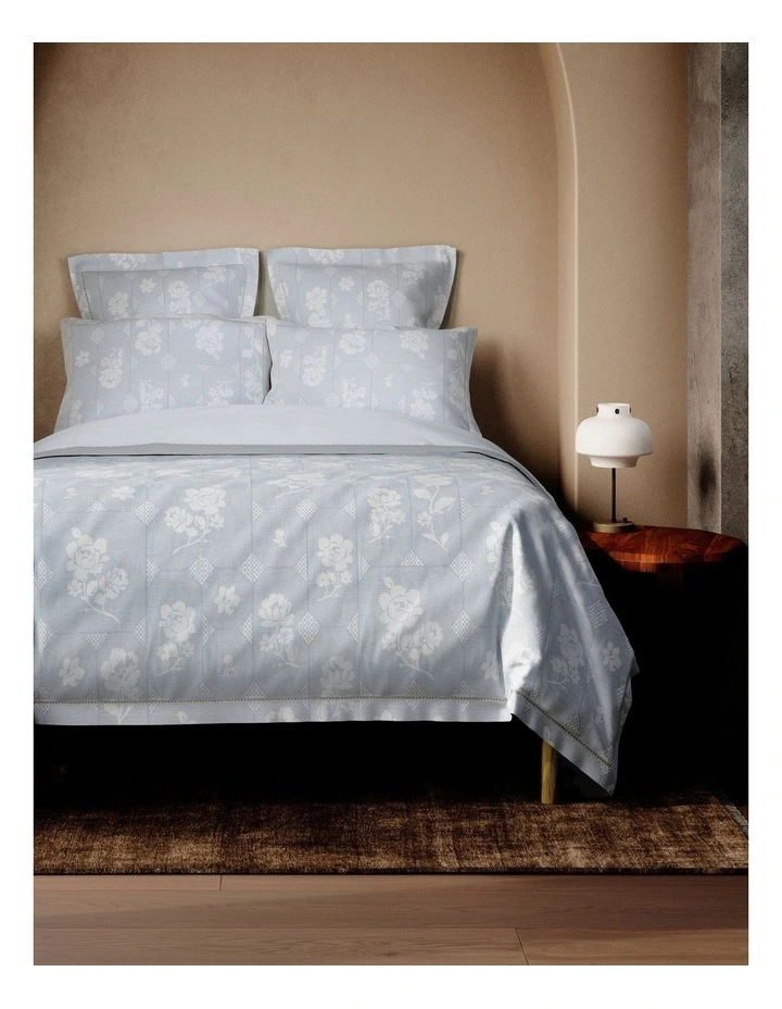 Farlo Quilt Cover in Ash Blue image 1