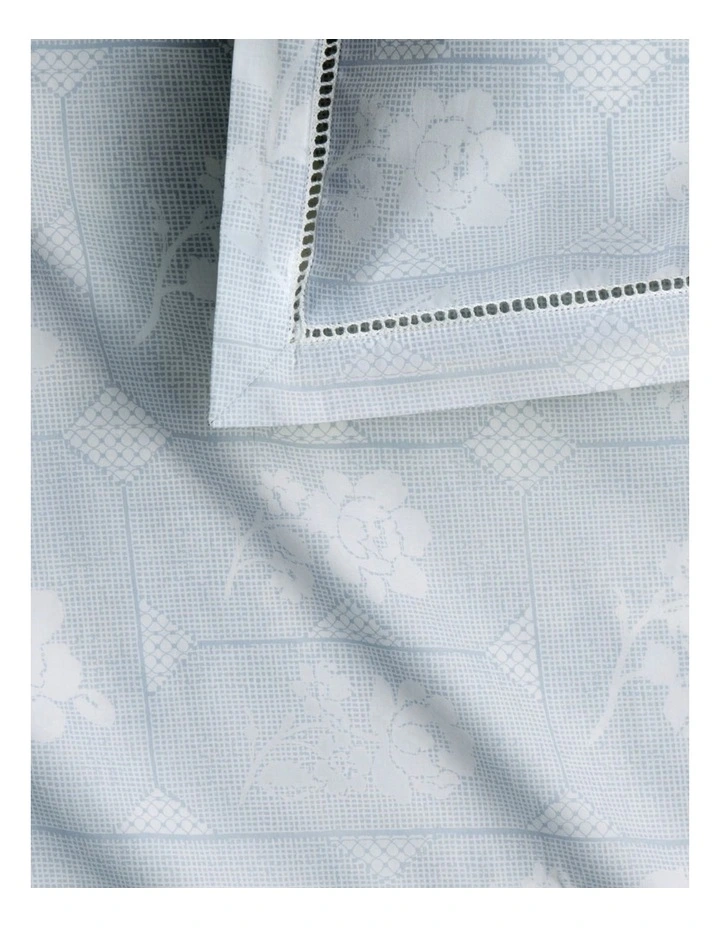 Farlo Tailored European Pillowcase in Ash Blue image 2