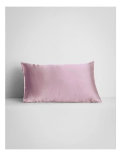 Lanham Silk Pillowcase in Lavender Pink