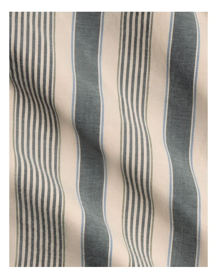 Reilly Multi Stripe Pillowcase Pair in Natural image 2