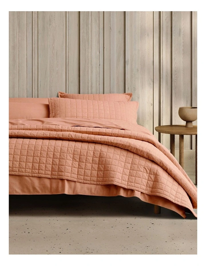 Reilly Bed Cover in Burnt Orange image 1