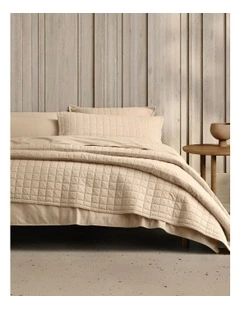 Reilly Bed Cover in Natural
