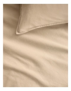 Reilly Quilt Cover Set in Natural