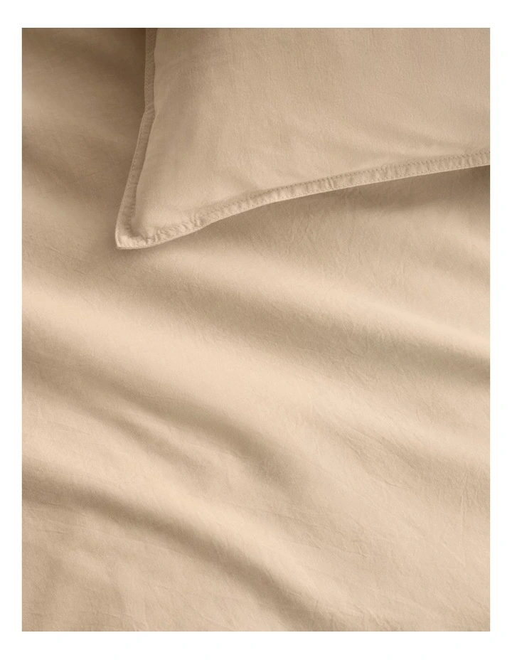 Reilly Quilt Cover Set in Natural image 1