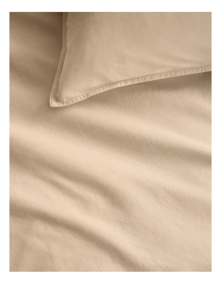 Reilly Quilt Cover Set in Natural image 2