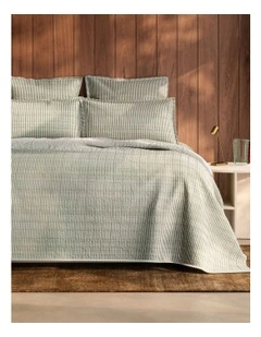 Reilly Stripe Duo Bed Cover in Jungle