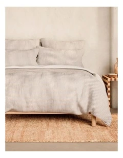 Romi Check Quilt Cover Set