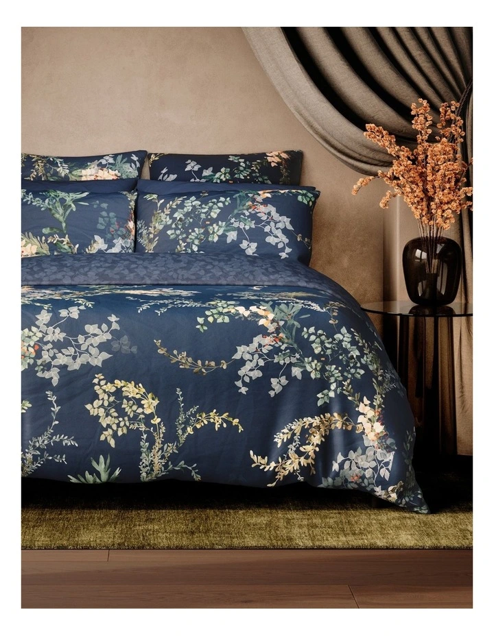 Withers Quilt Cover in Midnight image 1