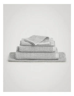 Harrison Towel Collection in Greystone