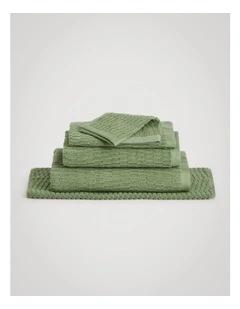 Harrison Towel Collection in Spring Green