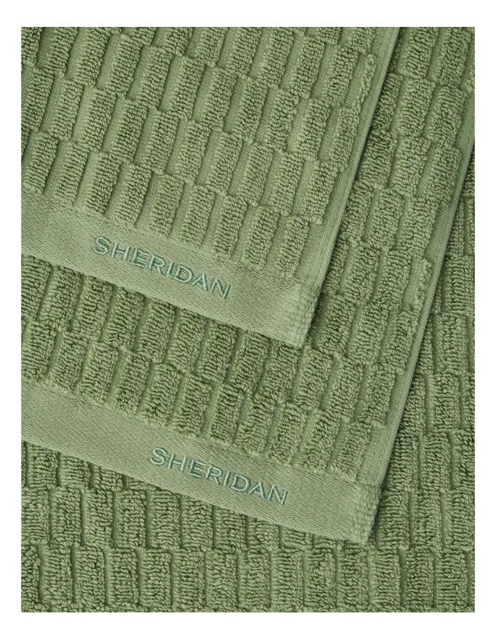 Harrison Towel Collection in Spring Green image 2