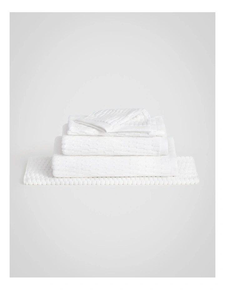 Harrison Towel Collection in White image 1