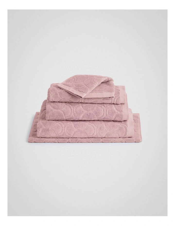 Ultimate Indulgence Deco Towel Collection in Dusty Lilac image 1