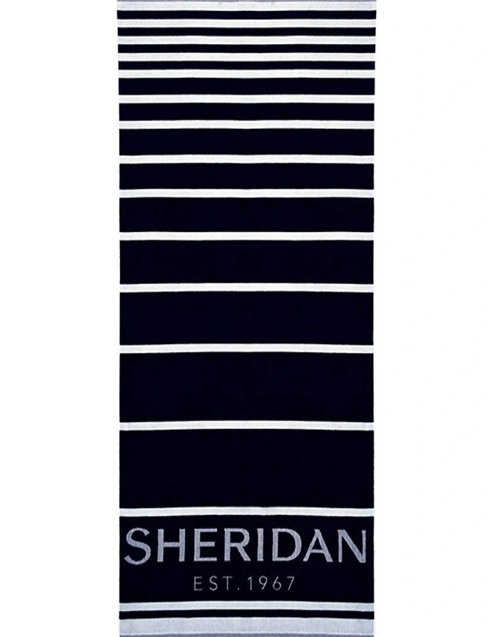 Shellharbour Beach Towel in Midnight image 2