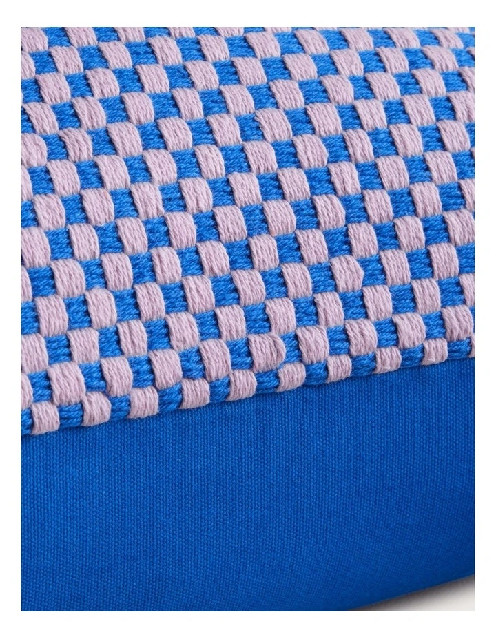 Kitt Square Cushion in Cobalt image 3
