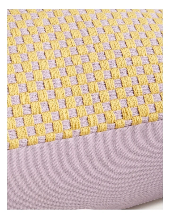 Kitt Square Cushion in Sunflower image 3
