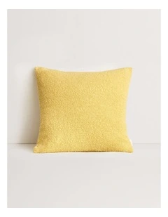 Tomek Square Cushion in Sunflower
