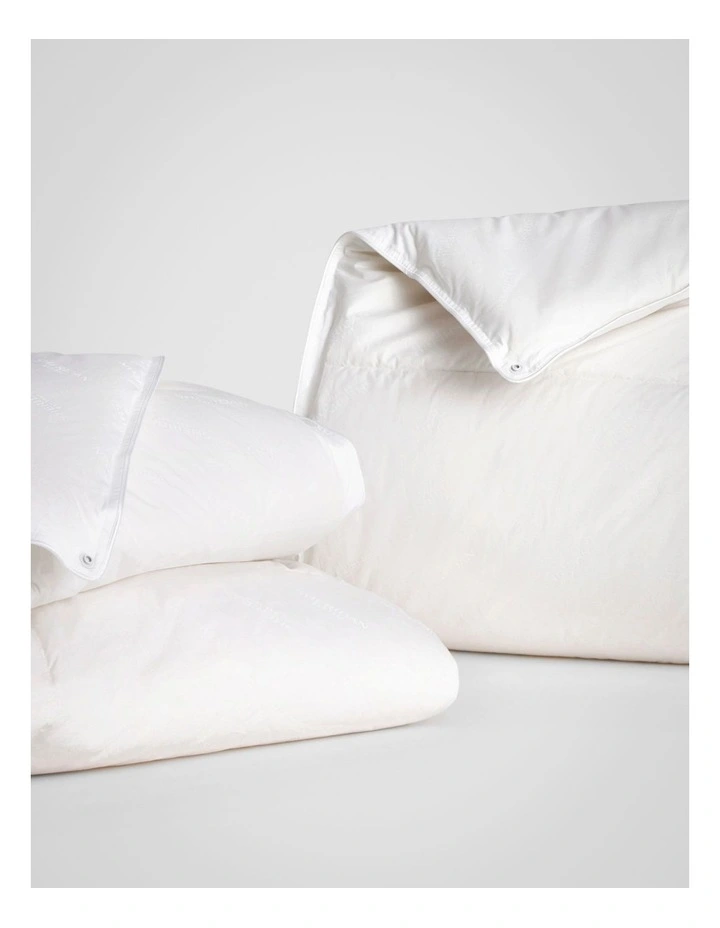Australian Wool Washable Light Quilt in Pure White image 6