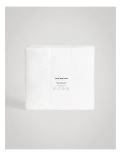 Cool & Cotton Waterproof Quilted Pillow Protector in Pure White