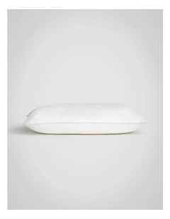 Deluxe Feather & Down Latex Pillow in Pure White