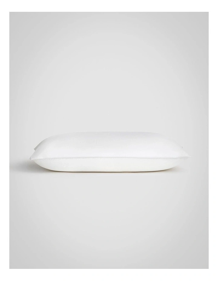 Deluxe Feather & Down Latex Pillow in Pure White image 1