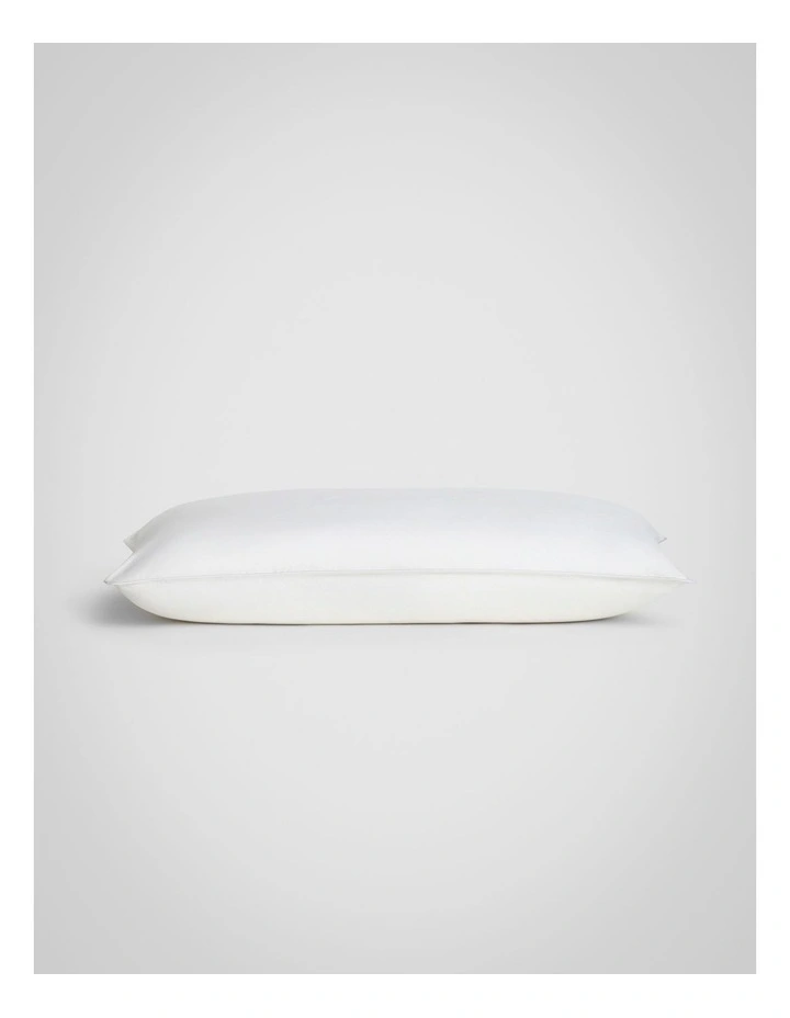Deluxe Feather & Down Pillow in Pure White image 1