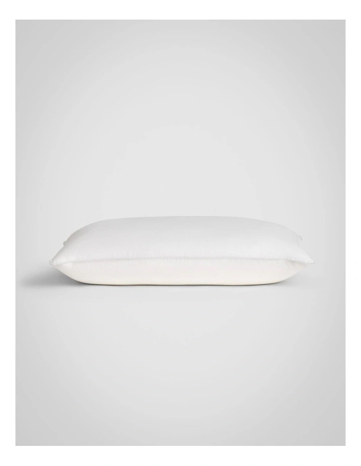 Deluxe Feather & Down Surround Pillow in Pure White image 1