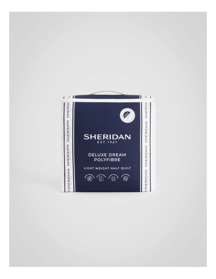 Deluxe Dream Light Half Quilt in Pure White image 1