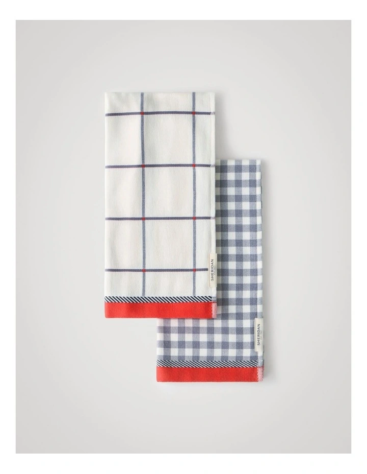 Frama Tea Towel Set - Two Pack in Atlantic image 1