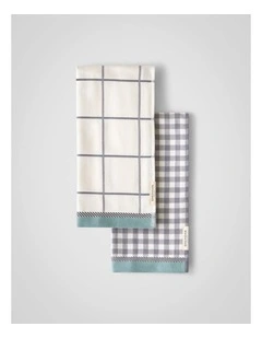 Frama Tea Towel Set - Two Pack in Rain