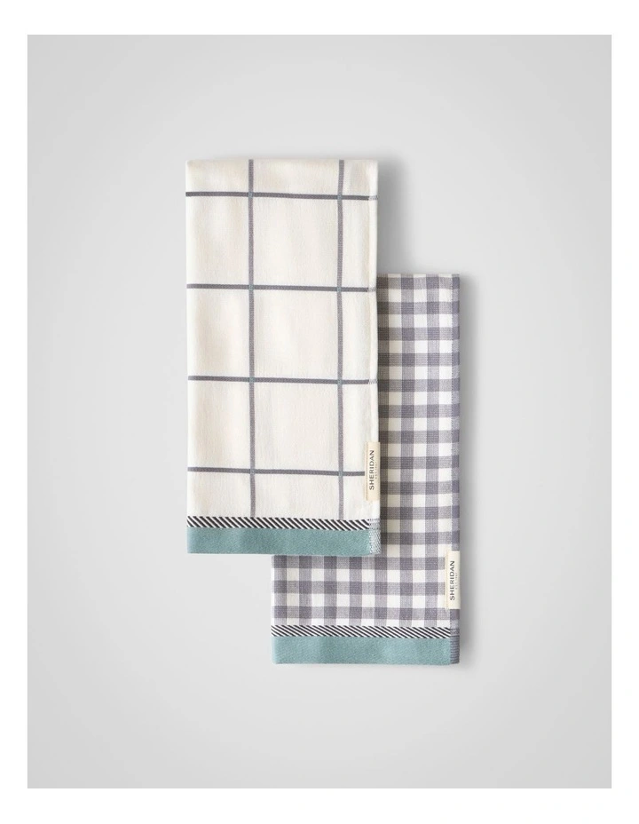 Frama Tea Towel Set - Two Pack in Rain image 1