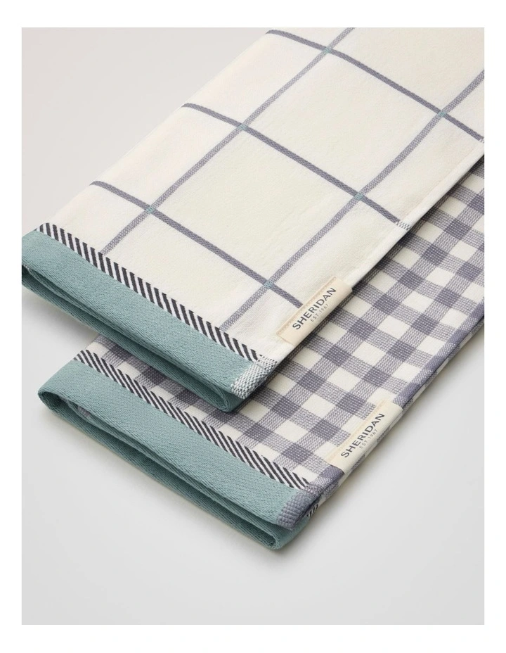 Frama Tea Towel Set - Two Pack in Rain image 2
