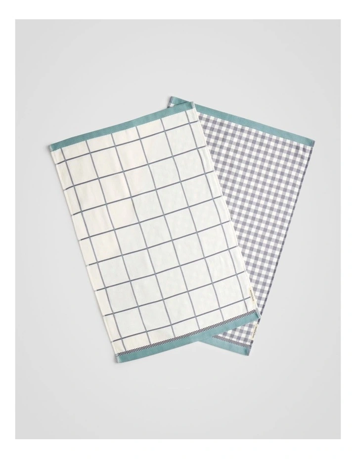 Frama Tea Towel Set - Two Pack in Rain image 3