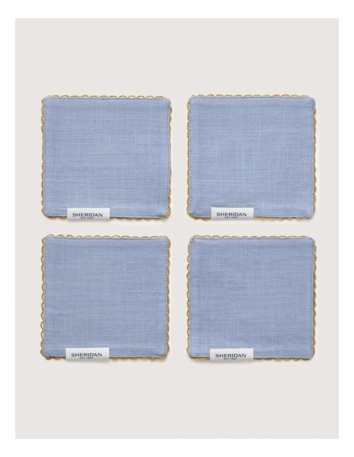 Vina Coaster Four Pack In Glacier image 2