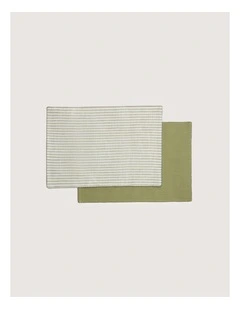 Vina Placemat Two Pack In Garden