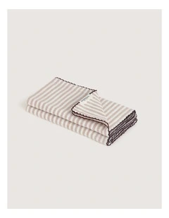 Vina Stripe Napkin Two Pack In Dune