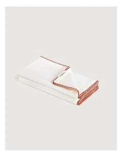 Vina Napkin Set - Two Pack in Caramel