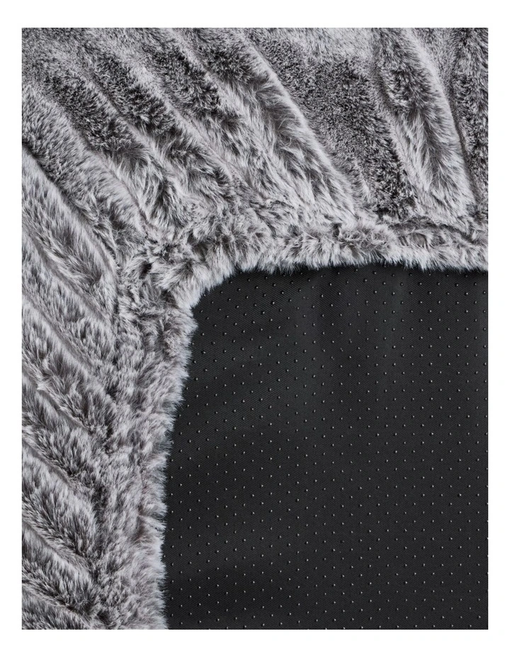 Carlson Faux Pet Bed Cover in Smoke image 3