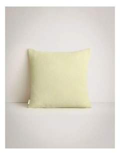 Adman Square Cushion in Honey Dew